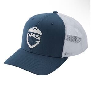 NWOT!  NRS - Navy Blue Fishing 5 Panel Mesh Snapback Trucker Hat